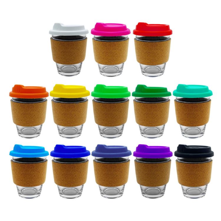 Picture of Carlo Glass Coffee Cup – Cork