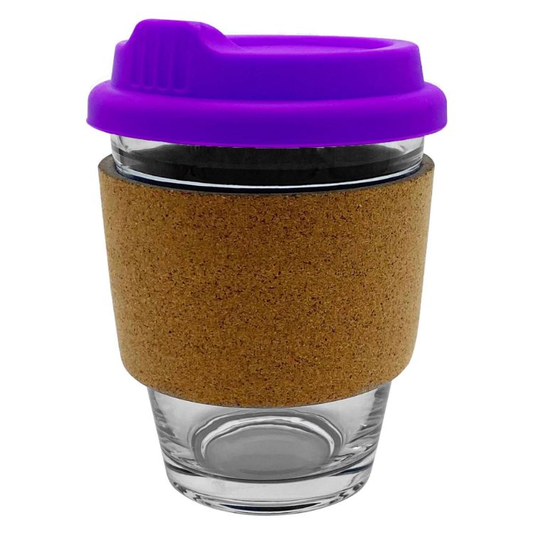 Picture of Carlo Glass Coffee Cup – Cork