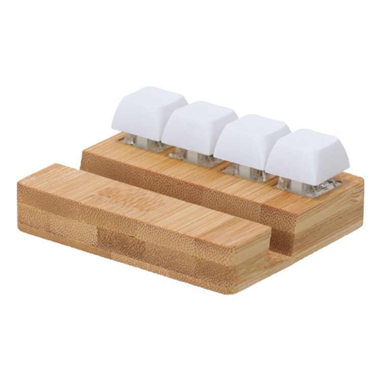 Picture of Bamboo Stand Keyboard Stress Reliever