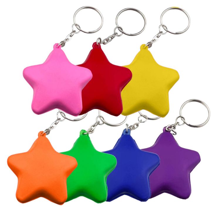 Picture of Stress Star Key Ring