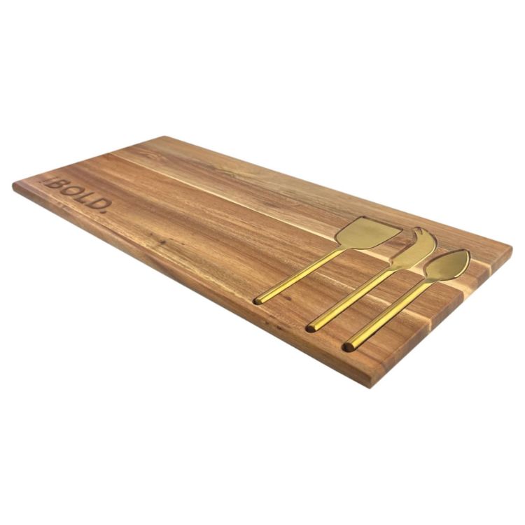 Picture of Yeto Cheeseboard and Knife Set