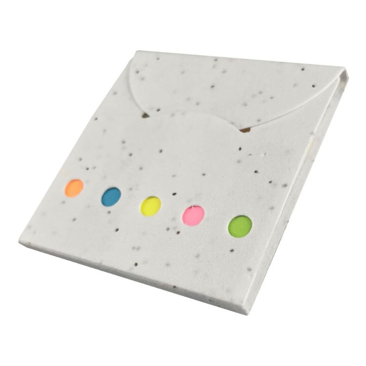 Picture of Corn Poppy Seed Sticky Note Pad