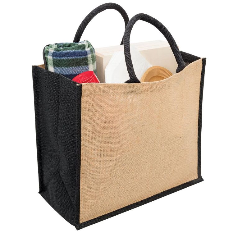Picture of Eco Jute Tote with wide gusset