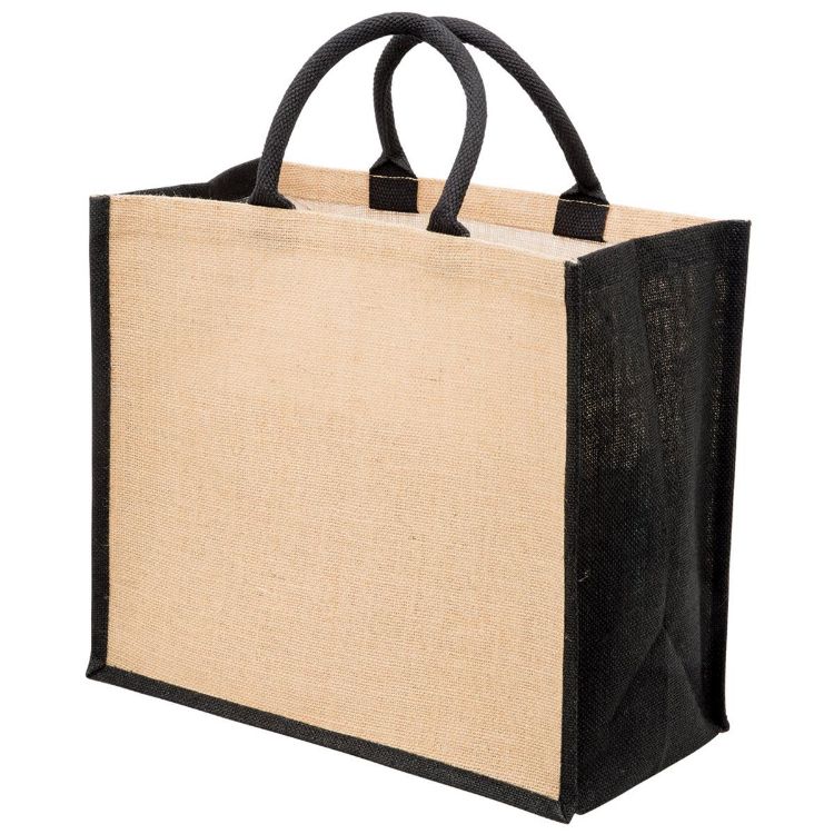 Picture of Eco Jute Tote with wide gusset