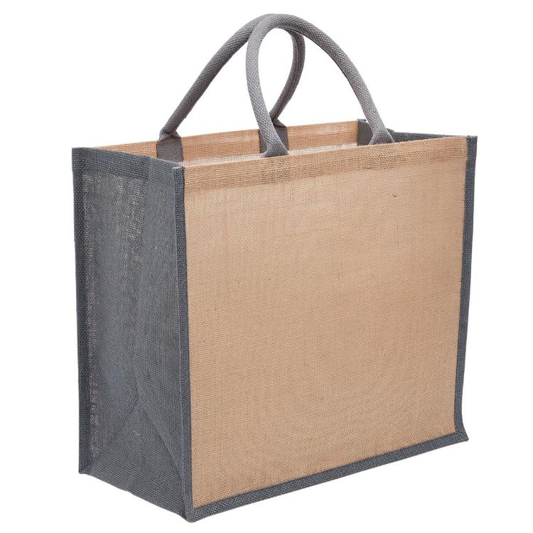 Picture of Eco Jute Tote with wide gusset