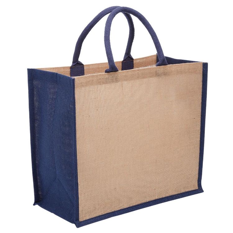 Picture of Eco Jute Tote with wide gusset
