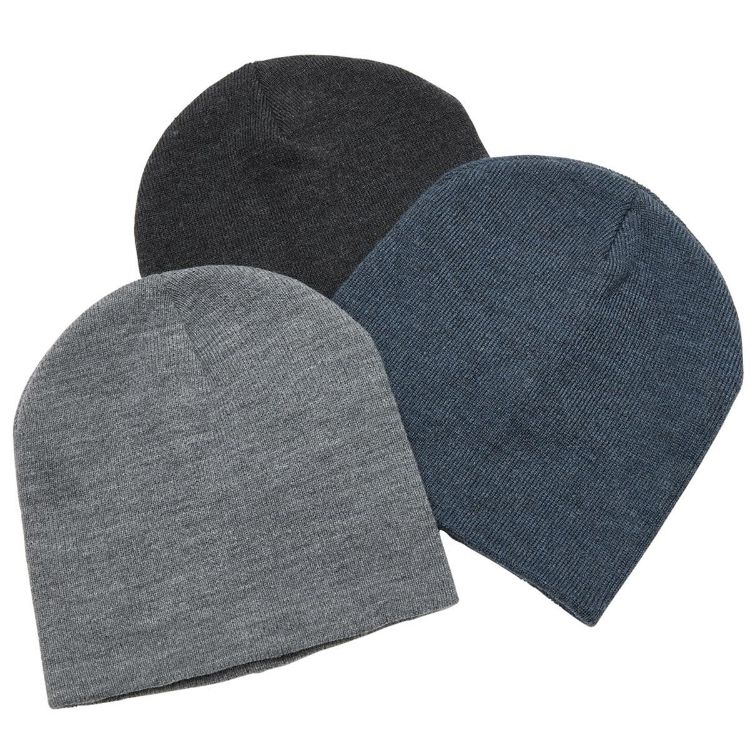 Picture of Heather Skull Beanie