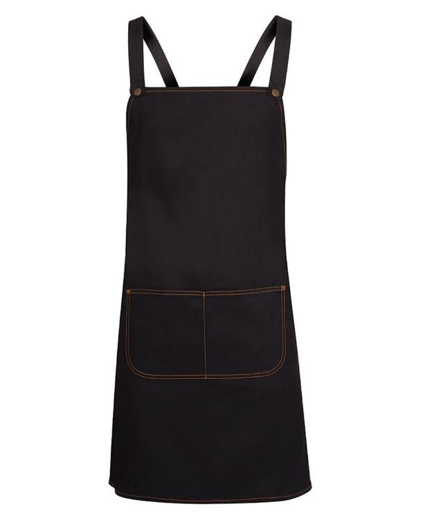 Picture of JB's Cross Back Canvas Apron (Without Strap)