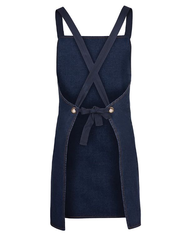 Picture of JB's Cross Back Denim Apron (Without Strap)