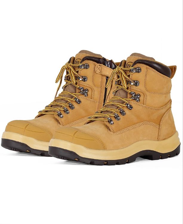 Picture of JB's Roadtrain Lace Up Safety Boot Wheat