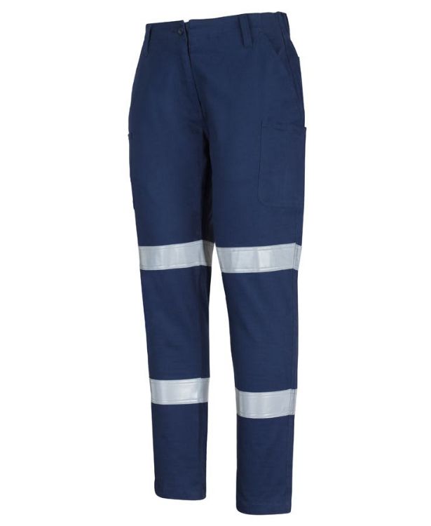 Picture of JB's Lds Multi Pkt Stretch Twill Pant With D+N Tape Navy