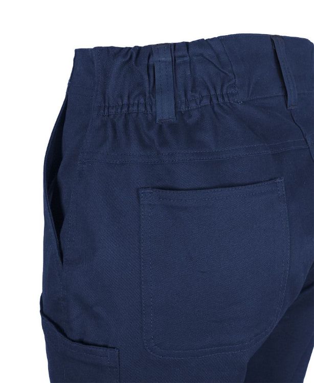 Picture of JB's Ladies Multi Pocket Stretch Twill Short Navy