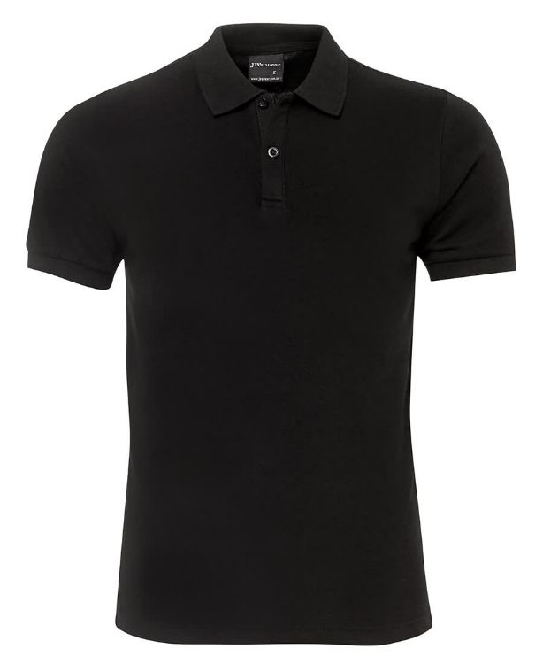 Picture of JB's Fitted Polo Black