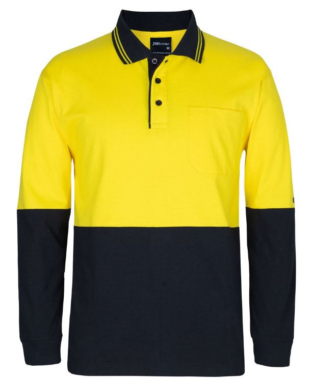 Picture of JB's Hv L/S Cotton Polo