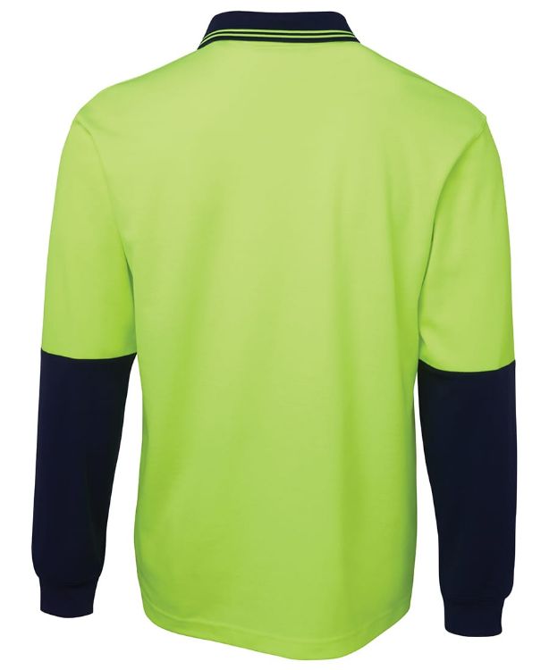 Picture of JB's Hv L/S Cotton Back Polo
