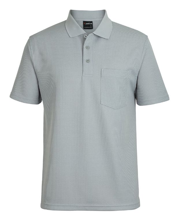 Picture of Podium Waffle Pocket Polo