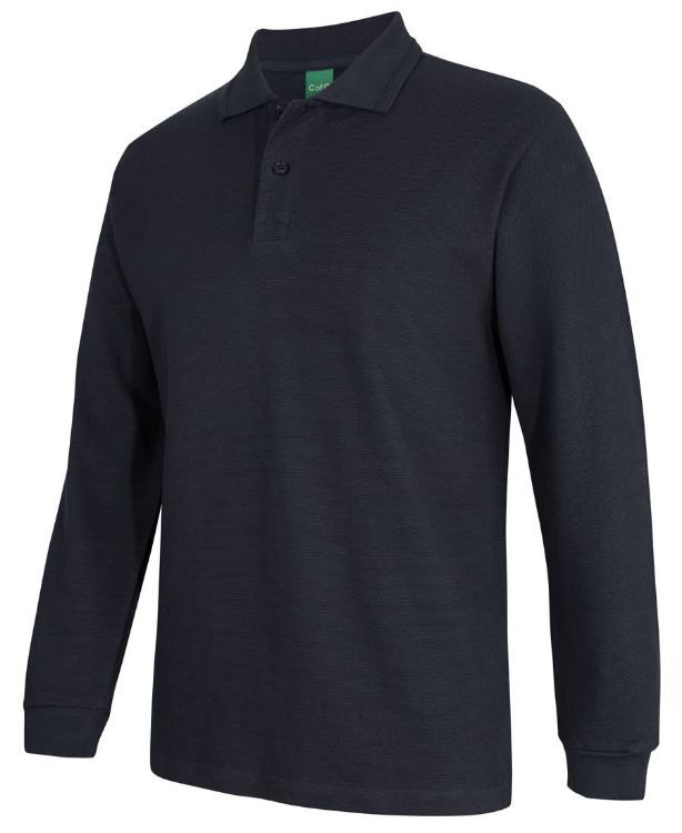 Picture of C of C L/S 320 G Popcorn Cotton Polo