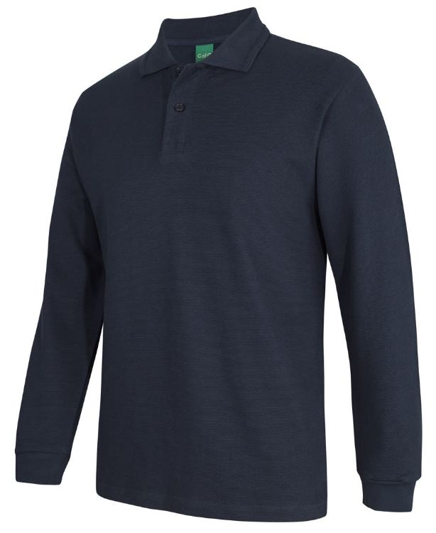 Picture of C of C L/S 320 G Popcorn Cotton Polo