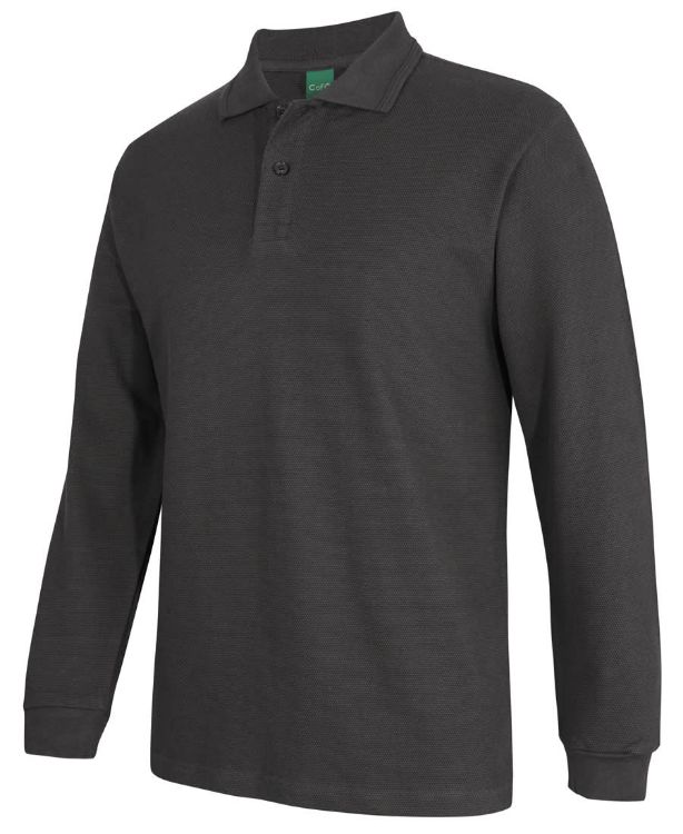 Picture of C of C L/S 320 G Popcorn Cotton Polo