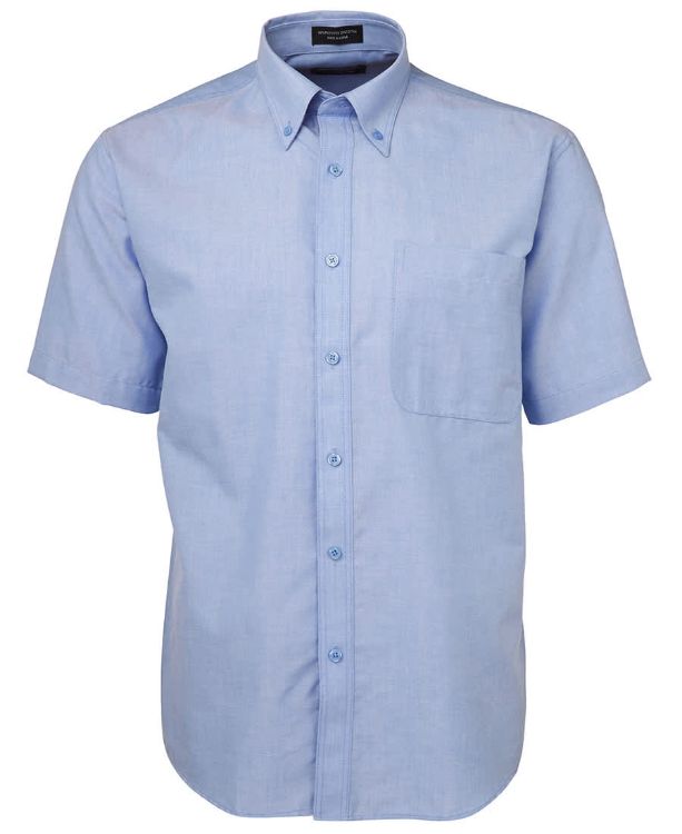 Picture of JB's S/S Oxford Shirt Lt Blue