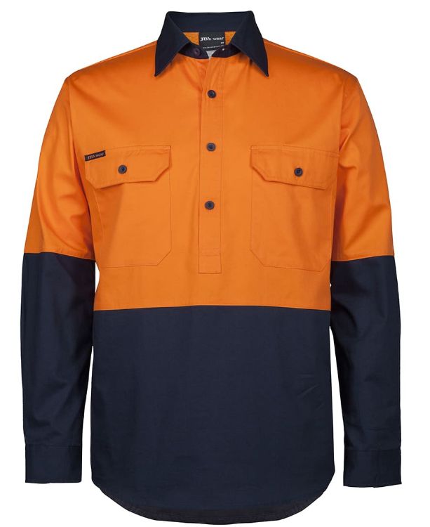 Picture of JB's Hv Close Front L/S 150 G Work Shirt