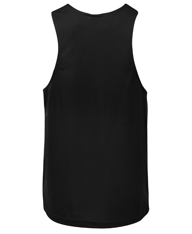Picture of Podium Poly Singlet Black