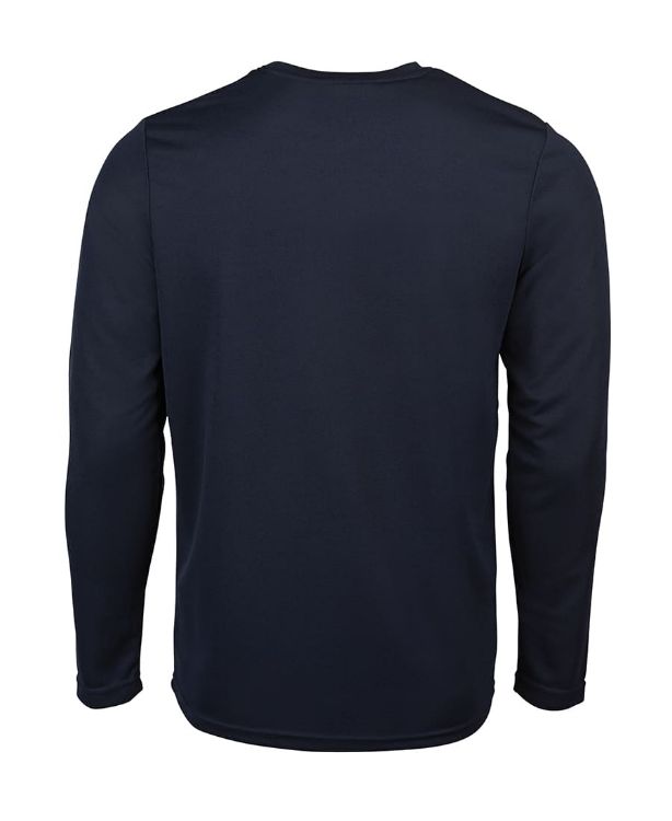 Picture of Podium L/S Poly Tee Navy