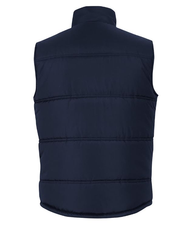 Picture of JB's Puffer Contrast Vest Black/