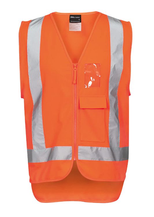 Picture of JB's Hv Zip (D+N) Ttmcw Vest Orange
