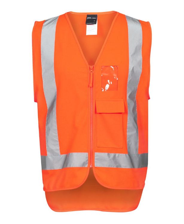 Picture of JB's Hv Zip (D+N) Ttmcw Vest Orange