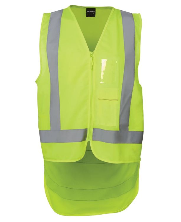 Picture of JB's Hv Zip Drop Tail H Pattern (D+N) Vest Lime