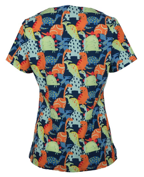Picture of JB's Ladies Scrub Top Printed