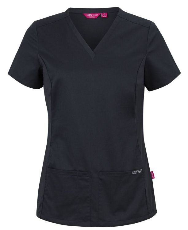 Picture of JB's Ladies Premium Stretch Panel Scrub Top