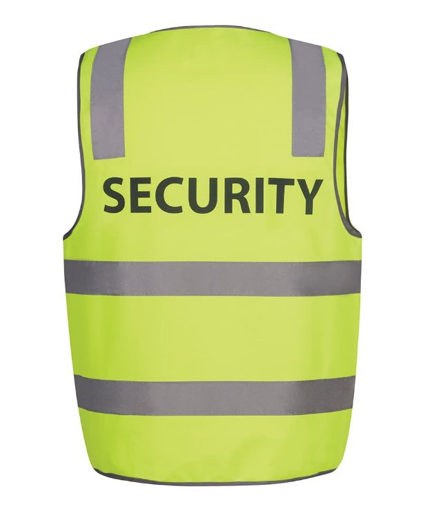 Picture of JB's Hv (D+N) Safety Vest Print Security Lime