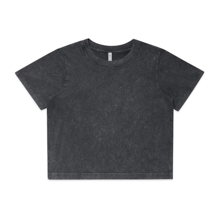 Picture of Wo's Stone Wash Heavy Crop Tee