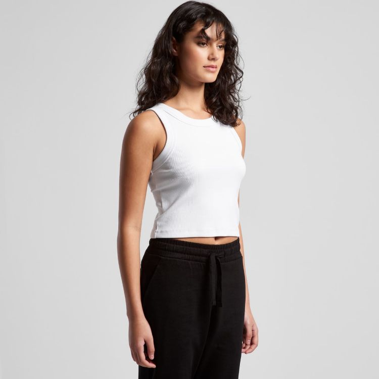 Picture of Wo's Organic Rib Crop Tank