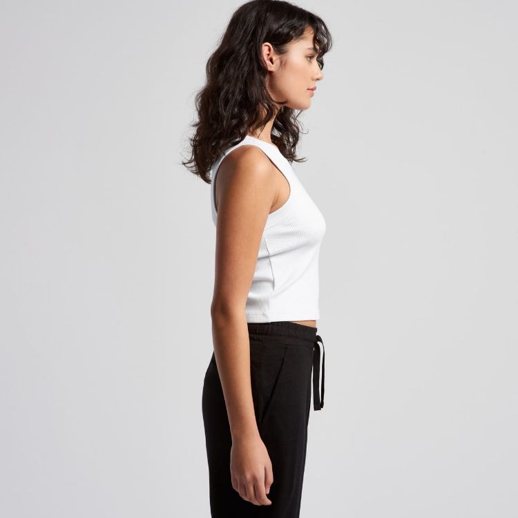 Picture of Wo's Organic Rib Crop Tank