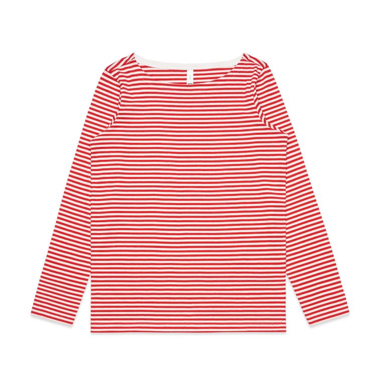 Picture of Wo's Bowery Stripe L/S Tee