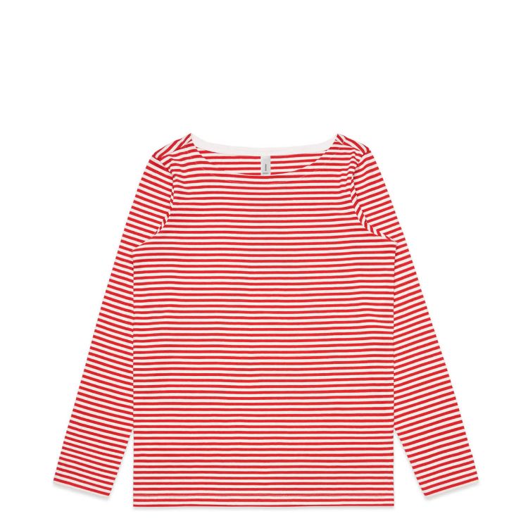 Picture of Wo's Bowery Stripe L/S Tee