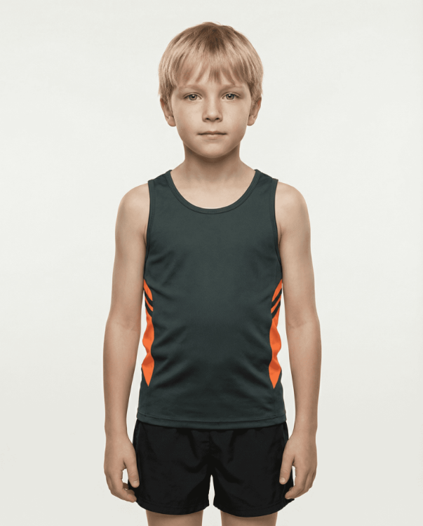 Picture of TASMAN KIDS SINGLETS