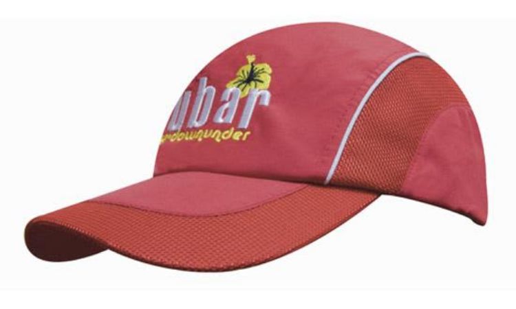 Picture of Spring Woven Fabric with Mesh to Side Panels and Peak