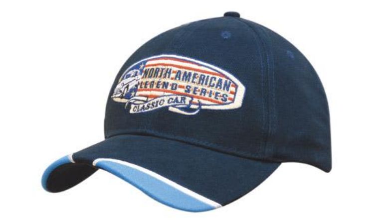 Picture of Brushed Heavy Cotton with Piped Peak Indents