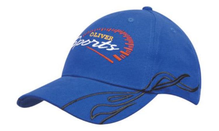 Picture of Brushed Heavy Cotton with Swirl Embroidery