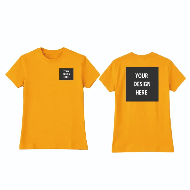 Teezcot_Unisex_RoundNeck_MustardYellow