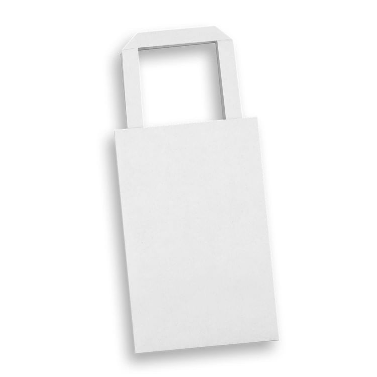 Picture of Small Flat Handle Paper Bag Portrait