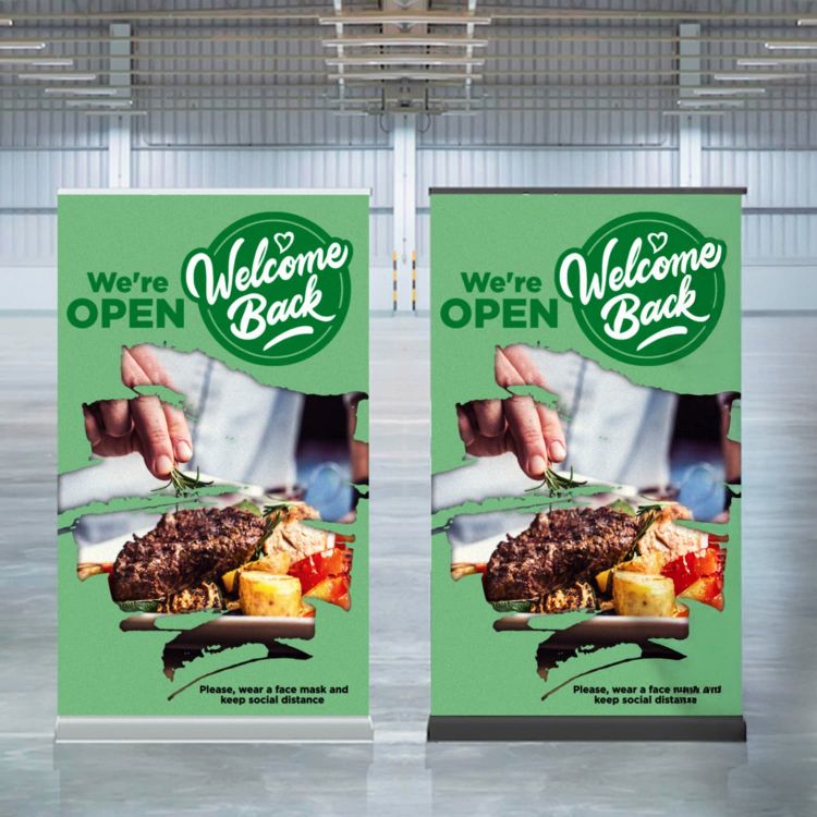 Picture of Luxury Pull Up Banner (SC Approved)