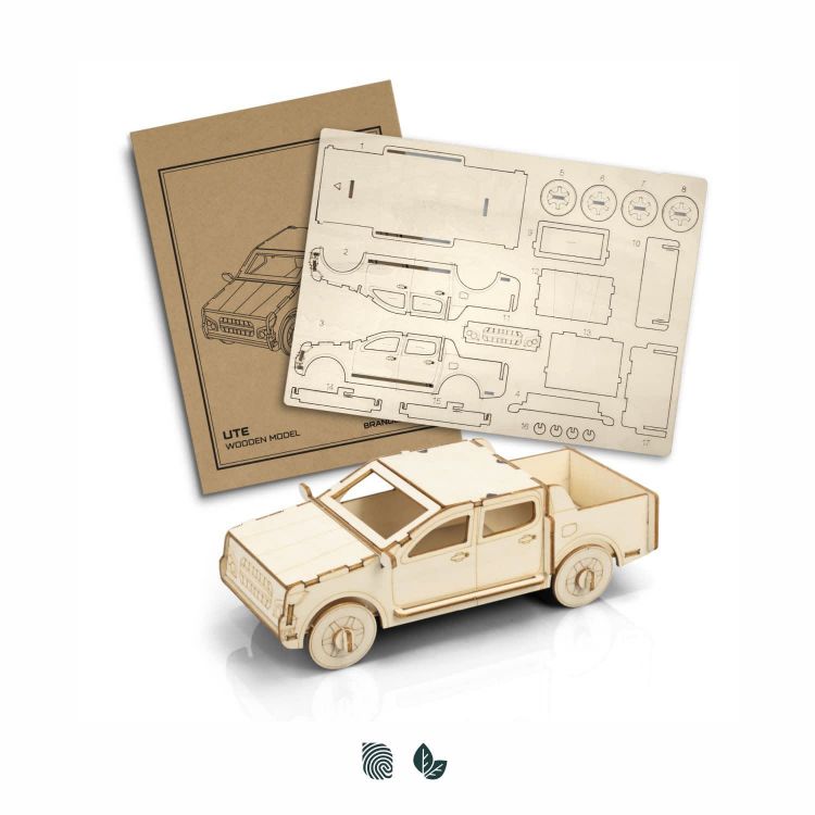 Picture of BRANDCRAFT UTE Wooden Model