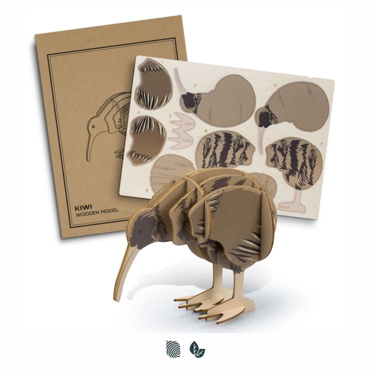 Picture of BRANDCRAFT Kiwi Wooden Model