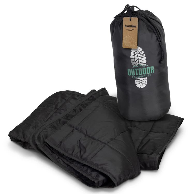 Picture of Frontier Harrow Puffer Blanket