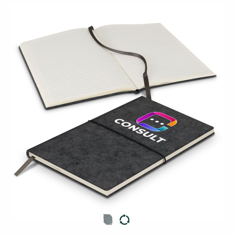 Picture of RPET Felt Soft Cover Notebook